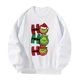 thumbnail image 5 of Hombres Mujeres Sudadera con cuello redondo Sin capucha Tops de moda para el trabajo Otoño Salir Blanco Yuyangstore Sudaderas con cuello redondo, 5 of 8