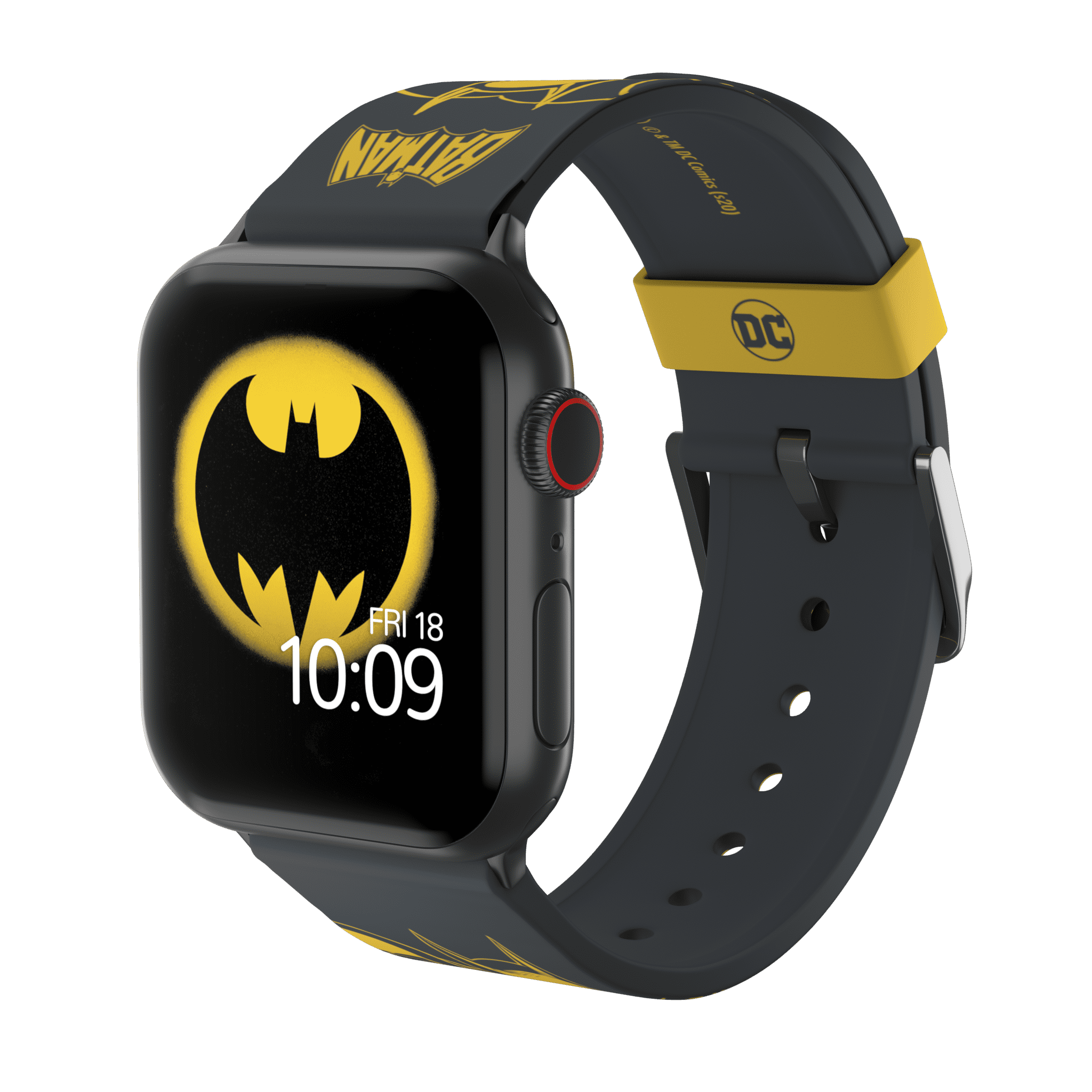 Mediaan holte Viva DC Comics - Batman Bold Retro Edition - Officially Licensed Silicone  Smartwatch Band Compatible with Apple Watch (38/40mm and 42/44mm) and  Android Smartwatch with a 22mm pin - Walmart.com