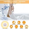 thumbnail image 5 of Radio Réveil Lampe de Chevet LED Lampe de Phare Tactile euro 170 * 170 * 40mm, 5 of 5
