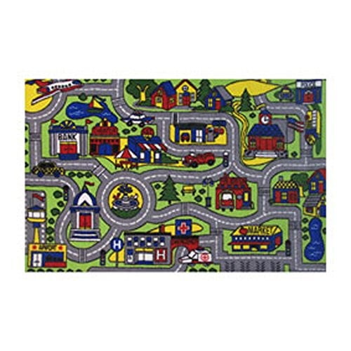 Fun Rugs Fun Time Shape Collection Stop Sign Area Rug 39"Round 