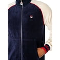 thumbnail image 4 of Fila Liston Colour Block Track Jacket, Blue, 4 of 6
