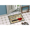 thumbnail image 4 of Dogs leave pawprints on your heart Doormat 24x36, 4 of 4