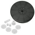thumbnail image 1 of Solar Power Fountain Pump Solar Water Pump Water Circulation System for Garden Pond Swimming Pool, 1 of 10