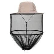 YIDEDE Mosquito Net Hat With Zipper Foldable Fly Protection Netting Suitable For Outdoor Sports And Gardening Works