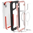 thumbnail image 3 of Funda GHOSTEK Atomic para iPhone 14 PLUS Aluminio Rosa Transp MagSafe Ghostek GHOCAS3100, 3 of 8