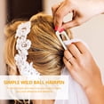 thumbnail image 4 of SHINYPASING 8Pcs Simple Metal Hairpins U Shape Hair Forks Assorted Color Elegant Lady Barrettes, 4 of 7
