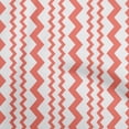 thumbnail image 1 of oneOone Tissu Flex Coton Rouge Chevron Vertical Projets de Couture Tissu Imprimé au Mètre 40 Pouces de Large, 1 of 4