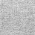 thumbnail image 1 of Ahgly Company Machine Washable Indoor Square Solid Gray Modern Area Rugs, 5' Square, 1 of 4