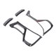 thumbnail image 4 of Reemplazo de estilo de fibra de carbono con marco de volante de coche de 4 piezas para Mitsubishi Pajero Sport 2019-2020, 4 of 5