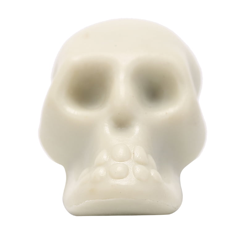 10pcs mini human skull head decor skeleton coffee bars home ornament teachtoyV#a 