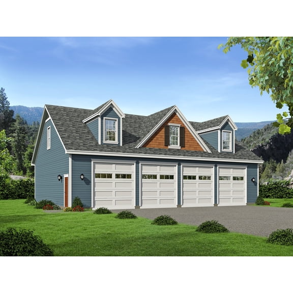 763-1789: Traditional Country 2 Bed, 3 Bath Luxury Home Plan, 1789 Sq Ft: Full Blueprints with License to Build by Home Plan Marketplace - Lesuto