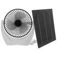 thumbnail image 5 of Temperature Reduction Mini Fan Solar Fans For Home Travel Car Rv Patios Beach General Users 1Set, 5 of 5