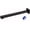 Matte Black, variant on Shower Arm with Flange, 16 Inches Wall Mount Square Straight Extension Arm, of Fixed Rain Shower Pipe, Matte Black