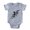 Heather Grey, variant on CafePress - Bats Many_Bl - Cute Infant Baby Football Bodysuit