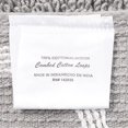 thumbnail image 3 of Lavish Home 67-0029-S 100% Cotton Trellis Bathroom Mat-24 x60 , Silver, 3 of 5