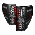thumbnail image 1 of Fits 2009-2014 Ford F-150 Spyder Automotive Tail Light Assembly - LED 5008374 Tail Light Assembly- LED; Clear Lens; Black Housing; LED Bulb/Uses OE Reverse Bulb, 1 of 9
