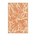 thumbnail image 3 of Unique Loom Outdoor Botanical Collection Area Rug - Branch (2' x 3' 1" Rectangle Terracotta/Beige), 3 of 7