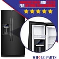 thumbnail image 6 of Whole Parts Black Refrigerator Door Seal Gasket (Magnetic Strip Inside), Part# WPW10249913 - Replacement and Compatible with Some Ikea, Kenmore, Kitchen Aid, Maytag and Whirlpool Refrigerators, 6 of 8