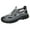Grey, variant on WEAIXIMIUNG Sneakers Mens Wading Shoes Men's Summer Breathable Men's Shoes Mesh Hollow Hole Shoes Household Sandals Outside Casual Men's Baotou Beach Shoes