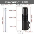 thumbnail image 2 of Aluminum Alloy MTB Handlebar Bracket Riser 28.6mm Fork Extension - Black, 2 of 5