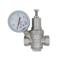 thumbnail image 2 of Valve de Réduction de Pression Réglable - 1/2 3/4 1 1-1/4 1-1/2 2 Pouces - Acier Inoxydable Sans Plomb - Régulateur de Pression d'Eau, Facile à Installer, 2 of 2