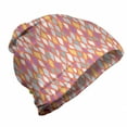 thumbnail image 1 of Leaves Unisex Beanie, Multicolored Leafs Pattern, Hiking Outdoors, Coral Multicolor, by Ambesonne, 1 of 1