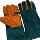 thumbnail image 2 of Guantes de trabajo de seguridad Jadeshay profesionales de Kevlar ripstop y piel de ante de vaca, 2 of 8