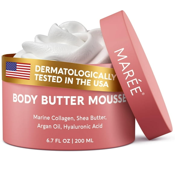Mousse de mantequilla corporal hidratante MAREE para mujeres y hombres