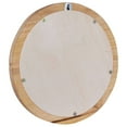 thumbnail image 3 of vidaXL Miroir Mural 40 cm Rond en Teck, 3 of 4