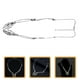 thumbnail image 4 of Collar de Halloween, collar gótico, collar de mano de esqueleto, collar de cosplay, 4 of 7