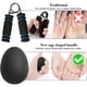 thumbnail image 5 of Ejercitador de fuerza para dedos con forma de huevo de silicona de alta elasticidad para entrenamiento de agarre, herramienta de descompresión para agarre manual para adultos y niños., 5 of 6