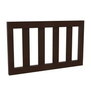 Baby Relax Universal Daybed and Toddler Rail, Nursery Furniture, Espresso