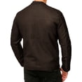 thumbnail image 5 of Chamarra Para Hombre Shendy Vendi Chaqueta Vinipiel Tipo Biker Cafe Extra Grande, 5 of 5