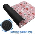 thumbnail image 6 of Long Mouse Pads for Desk,Pink Cow Milk Strawberry Pattern Desk Mats on Top Of Desks, Desk Mouse Pad Extra Large with 3mm Non-Slip Base and Stitched Edge for Gaming,Office,Work,Home 31.5"x15.7", 6 of 6