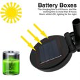 thumbnail image 4 of 2Pcs Solar Panel LED Floor Replacement Tops Bulb Accessories Outdoor Light Accessories Spare Parts Pathway Home Hanging DIY Decor, 4 of 6