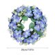 thumbnail image 3 of CaiYueKe Artificial Floral Wreath Candle Ring Holder Wedding Home Decor Centerpiece for Table Fireplace Mantel Living Room Rustic Farmhouse Spring Summer Decorations, 3 of 7