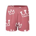 thumbnail image 5 of Gibobby Pijamas mujer calientitas Conjunto de pijamas para mujer, pijamas de talla grande para mujer, pijamas informales, pantalones cortos con tirantes para mujer(Rosa caliente,CH), 5 of 5