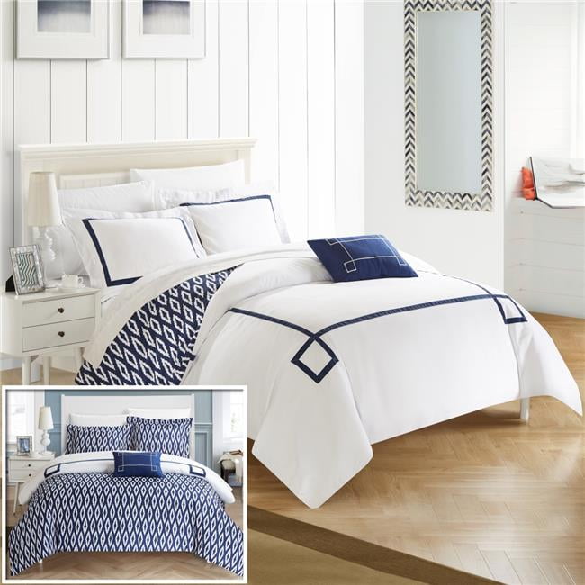 Chic Home Ds2965 Bib Us 8 Piece Reilly Contemporary Greek Key