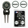 Team Golf MLB Seattle Mariners Divot Tool Pack With 3 Golf Ball Markers