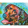 thumbnail image 3 of Dean Russo Collection 18x15 Black Modern Framed Museum Art Print Titled - Love is a bark, 3 of 5