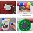 thumbnail image 4 of Office Magnets, 24pcs Colourful Round Refrigerator and Whiteboard Magnets for Maps Decoration, 6 Colors, 4 of 7