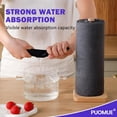 thumbnail image 2 of FRKSMD-55 Pack Microfiber Cleaning Cloth Roll, Tear Away Reusable Towels, 11" X 9", Ultra Absorbent & Lint Free Microfiber Cloth for Cleaning Cars, Kitchen, Window, Home and Shop, Black, 2 of 4