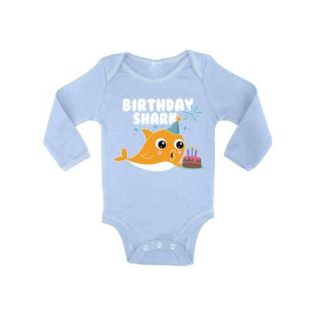 

Awkward Styles Shark Outfit for Babies Shark Romper for Newborn Bodysuit Long Sleeve Shark Birthday Party Baby Girl Clothes Shark Themed B Day Party Gifts Baby Boy Clothing Shark Gifts