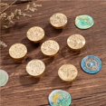 thumbnail image 2 of thinsony Sealing Wax Stamp Patterns with 3pcs Copper Patterns Heads Vintage Wax Seal Stamp Kit for Invitation Envelopes Letters Gift Cards Envelopes Invitations and Gift Packaging, 2 of 8