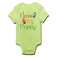 thumbnail image 1 of CafePress - I Love Poppy Infant Bodysuit - Baby Light Bodysuit, 1 of 1