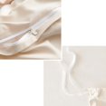 thumbnail image 5 of Nayoroom 3 Pieces Beige Flower Folded Duvet Cover Boho Textured Geometric Pattern King Bedding Set with Corner Ties & Zipper Closure, 5 of 5