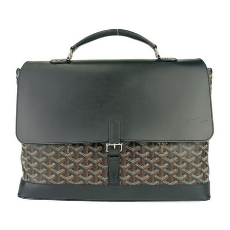 Pre-Owned GOYARD Citadan PM Bag - Black Leather for Men and Women (Good)