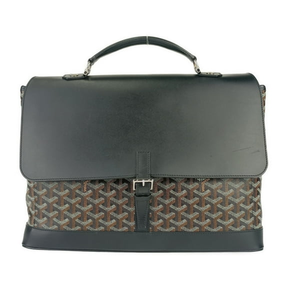 Pre-Owned GOYARD Citadan PM Bag - Black Leather for Men and Women (Good)