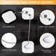 thumbnail image 2 of Cerradura para niños para refrigerador, Cerradura para refrigerador con llave, Cerradura de seguridad para niños, Cerradura de seguridad para refrigerador, Gabinete y puertas. Afortunado Sencillez, 2 of 5