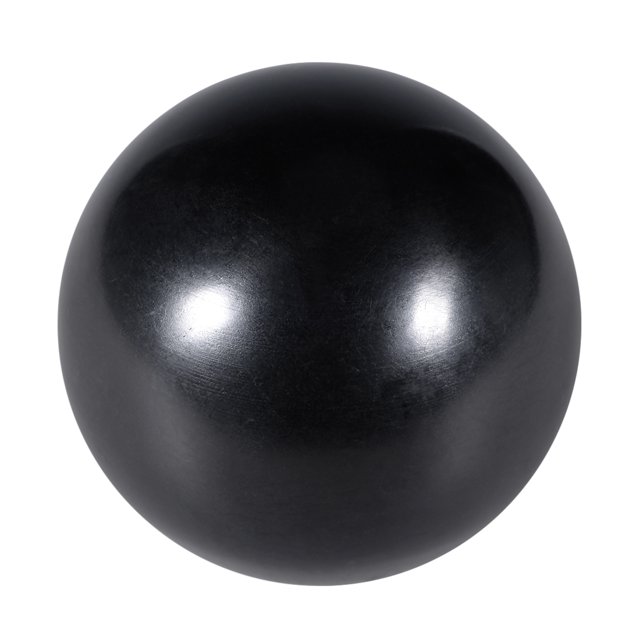 Unique Bargains 6 Pcs Thermoset Ball Knob M10 Female Thread Machine Handle 40mm Diameter Smooth Rim Black